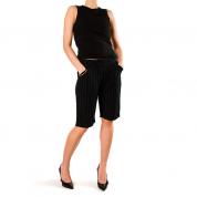 black striped capri pants, size girl's 16 years / woman's XS/S