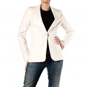 white three-button designer jacket, size XS and S 