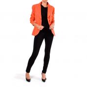 fantastic bright orange suit, size eur M/L